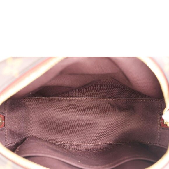 Louis Vuitton  Deauville Mini Monogram Canvas Shoulder Bag Brown - Picture 11 of 12